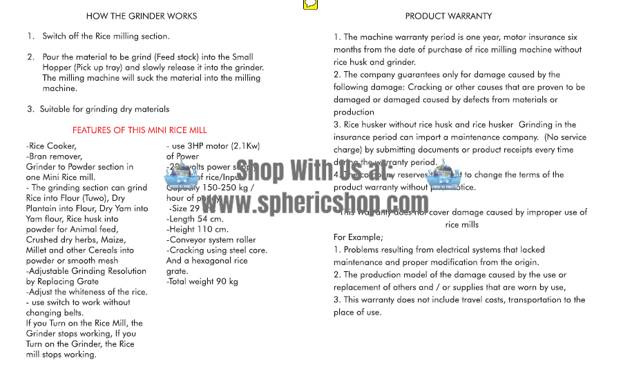 Mini Rice Processing Machine - Image 4