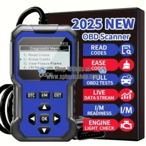 Latest OBD2 Car Scanner Diagnostic Tool