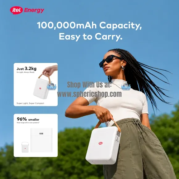 itel Power Go Pro 320Wh Portable Power Station – Reliable Power Wherever You Go - Image 9